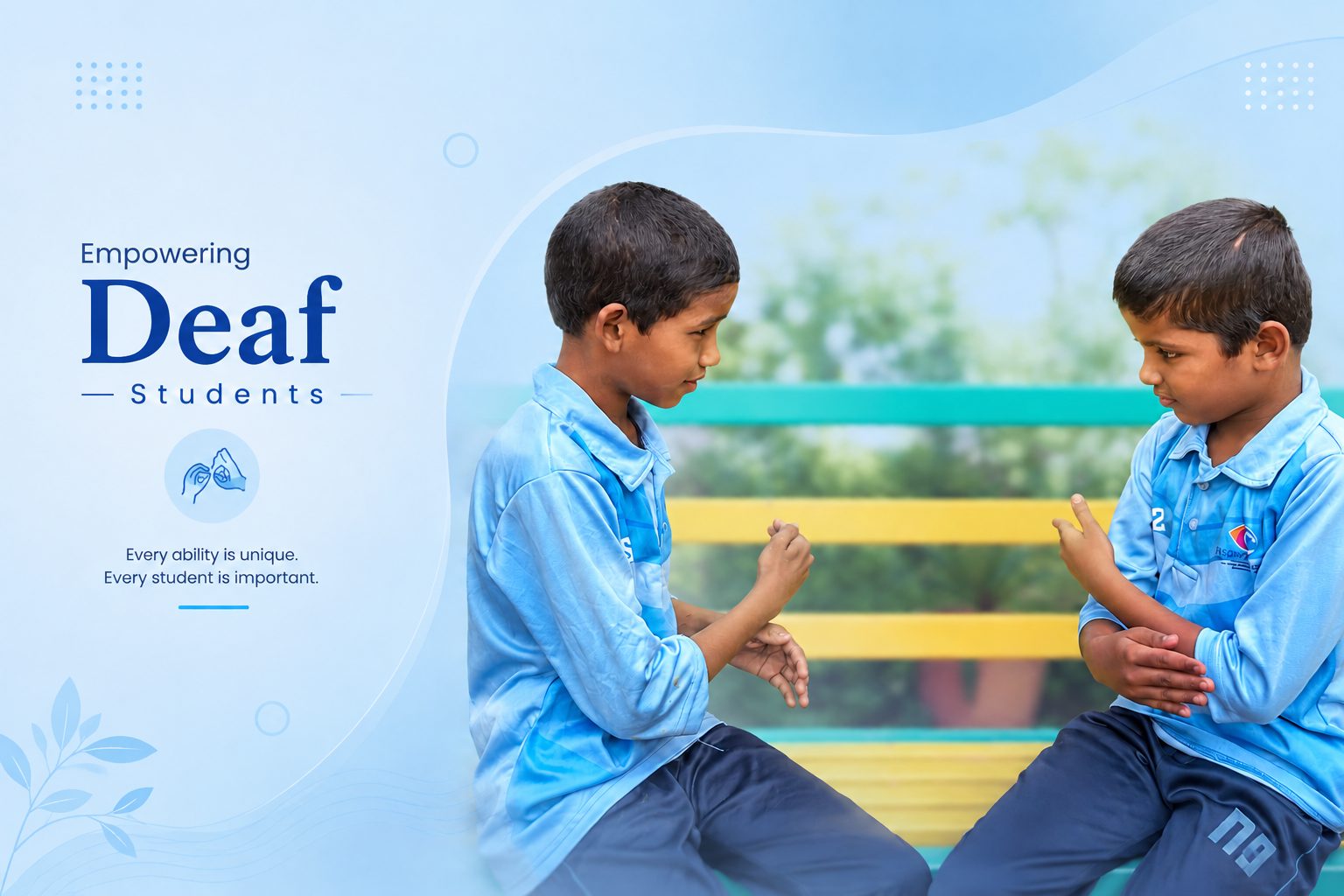 Vision School Hearing Impaired Hero Banner