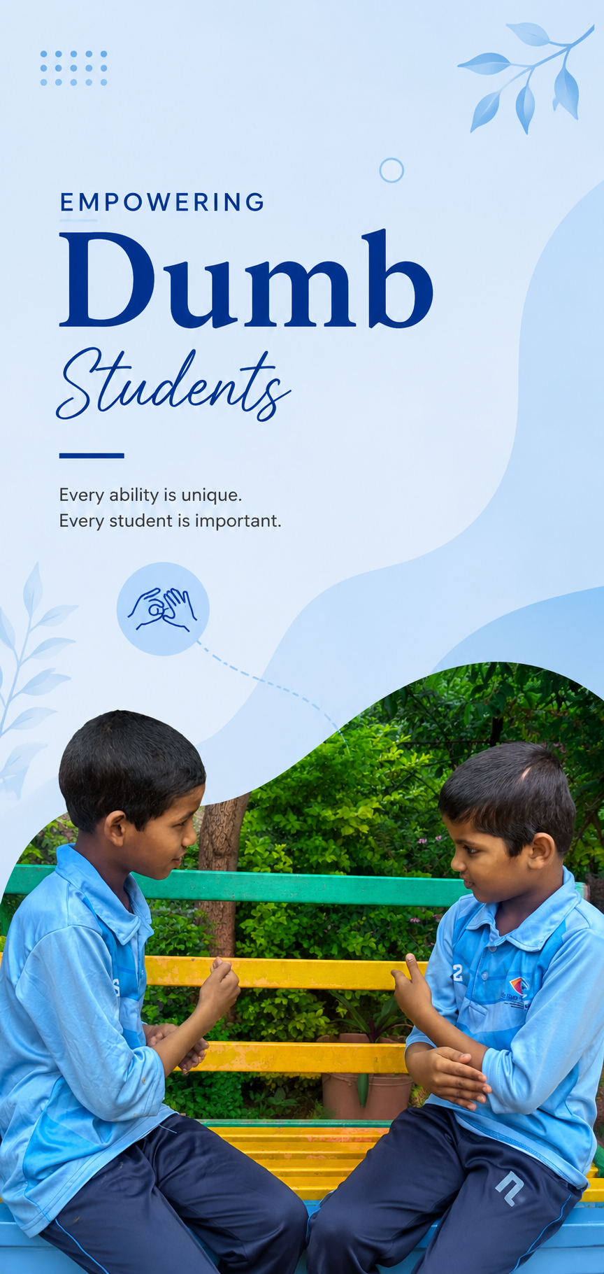 Vision School Hearing Impaired Hero Banner